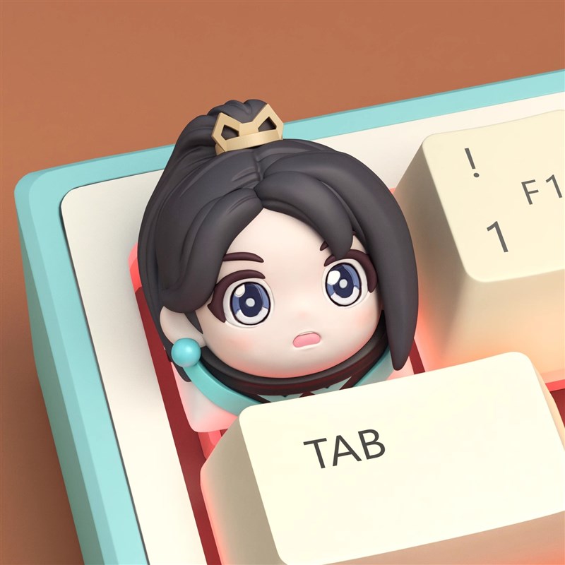 贤者键帽无畏契约游戏键帽树x脂键帽机械键盘个性立体按键帽客制