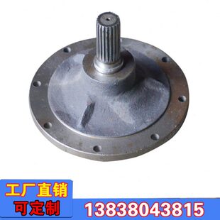 165上料机配件273蛟龙机尾盘325厂家尾端支撑轴尾盖219螺旋输送机