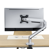 新视纪V8台式 电脑显示器单双屏幕底座桌面支架旋转升降托架增高架