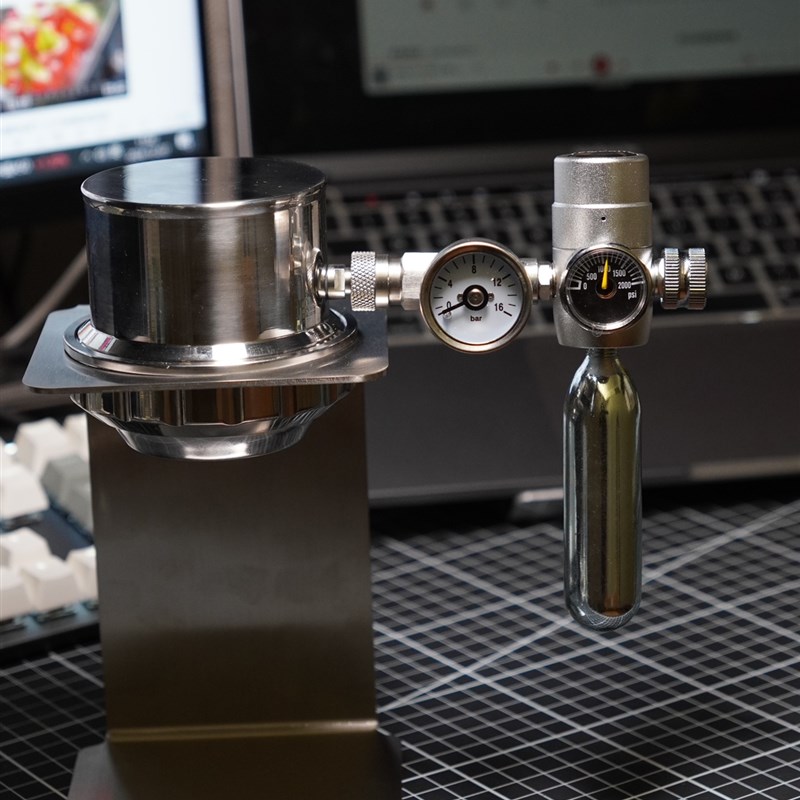 气动咖啡机Yee&Coffe便携露营易收纳免预热58粉碗可控按压泄压意