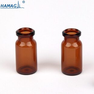 浙江哈迈 棕色钳口顶空瓶 气相进样瓶 储存瓶5/10/20ml
