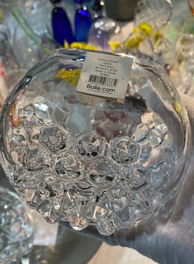 十三年工厂店 蜂巢荆棘花罐 高档彩色玻璃花瓶花插北欧风新颖欧式