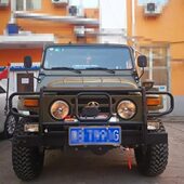 北汽212绞盘支架战旗托架BJ2020改装 越野拖车自救脱困电动12v车载