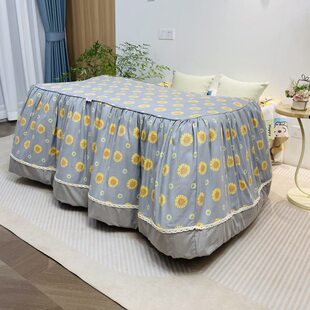 双面加厚可拆洗脱胆烤火罩长方形电暖桌烤火被罩烤火架罩电暖炉套