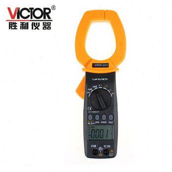 胜利VC6050交直流2000A数字钳形表 钳形万用表大电流钳形表