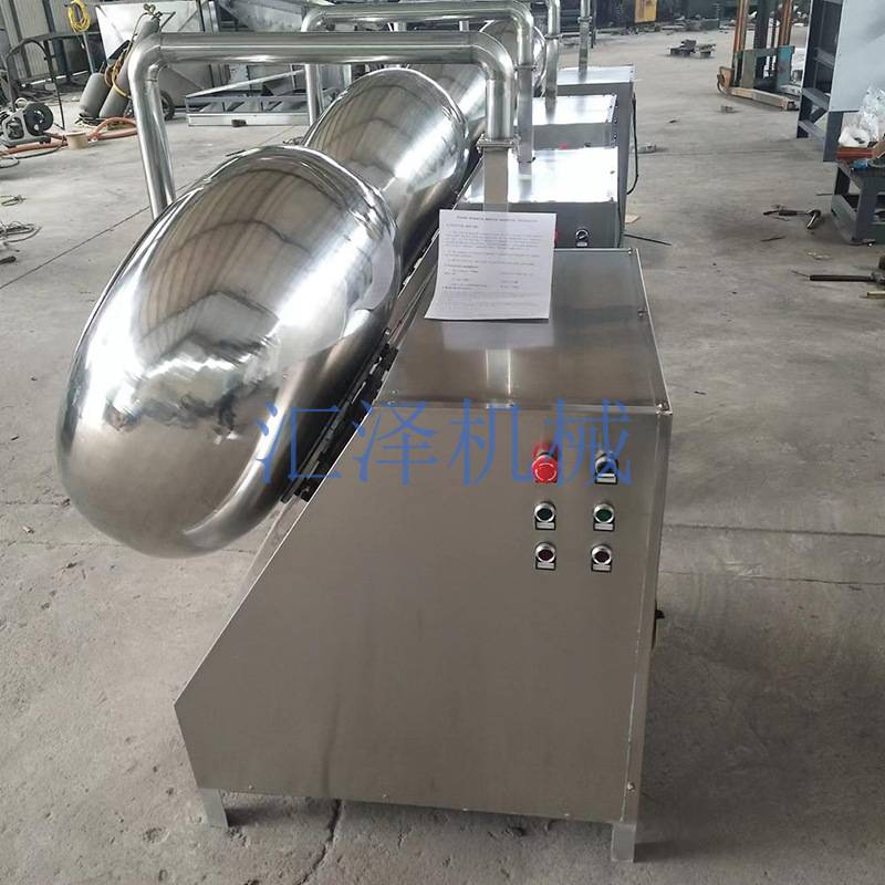鱼皮设备花生米裹衣机 可可豆机 糖衣机挂糖机 多味花生裹衣设备
