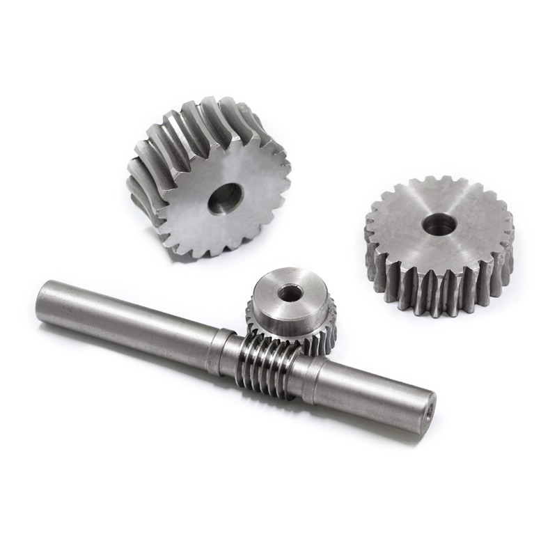 蜗轮蜗杆减速机大传动比45钢1模1.5模2H模2.5模3模4模支持定制蜗