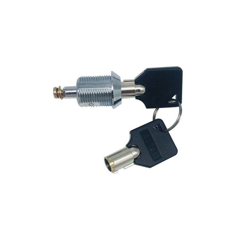 永发保险柜尾部加长应急锁梅花钥匙筒子锁YONGFRA老式通用应急锁