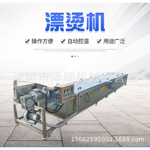 黄桃漂烫机 草莓漂烫机 果蔬预煮加工设备 自动控温 厂家直营