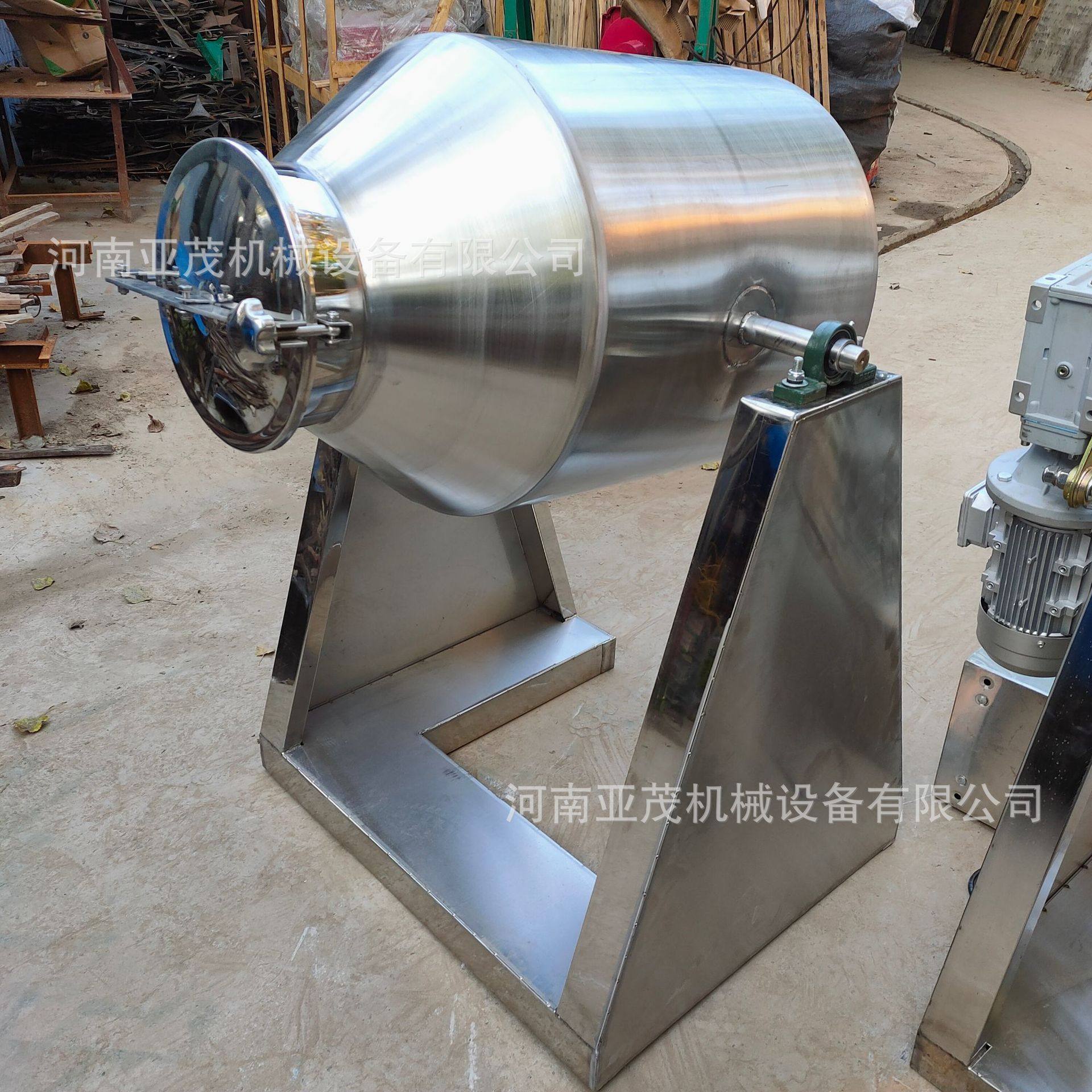 淀粉添加剂混合机 足浴盐混合搅拌机 腰鼓式粉末混合机,清洗/食品/商业设备,食品搅拌机,淘宝优惠券,粉丝福利购,淘宝优惠卷