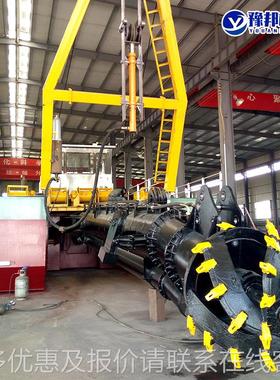 绞吸抽沙船射式吸液压UYI式挖泥清淤河道清淤疏浚船耐用洗沙淘金