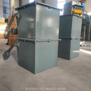 重力翻板阀电动锁风门手动气动气锁下料YNR阀闸双重锤翻板卸灰层