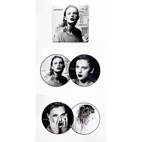 Taylor Swift《Reputation》画胶2LP 欧版 预售