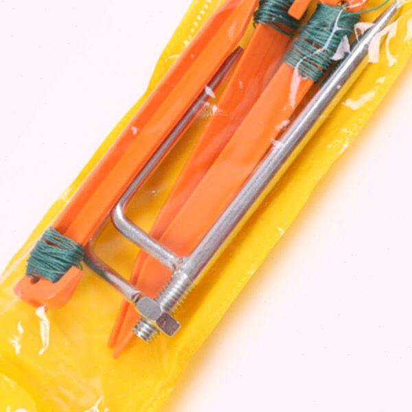 钓鱼伞配件垂钓伞三脚地叉下杆地插地钉伞架伞脚伞座送绳渔具