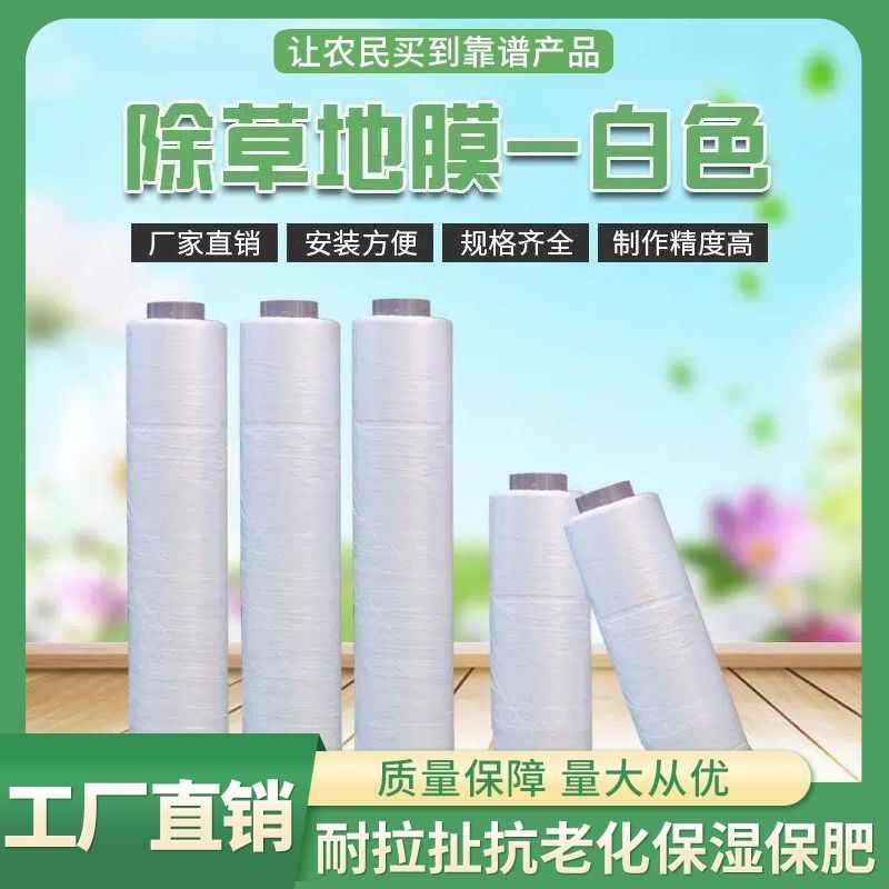 白色地膜保e温透明加厚白地膜大棚塑料薄膜冬季农用防寒工程塑料