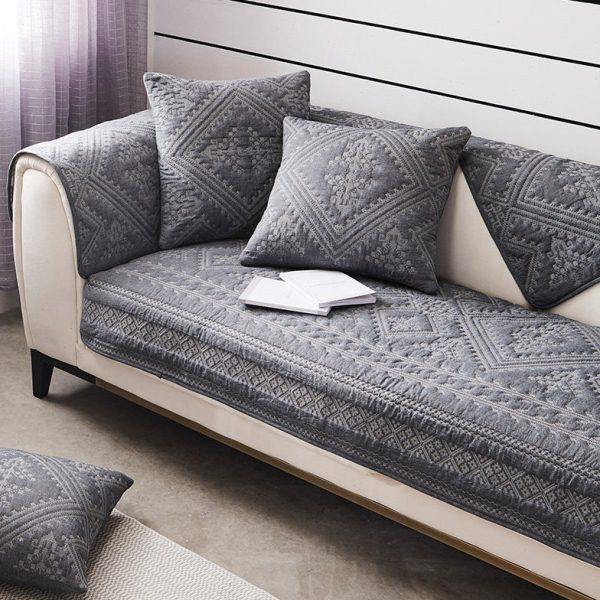 新中式沙发垫布艺全棉四季通用防滑坐垫子夏季套罩2023新款盖巾布,居家布艺,沙发垫,淘宝优惠券,粉丝福利购,淘宝优惠卷