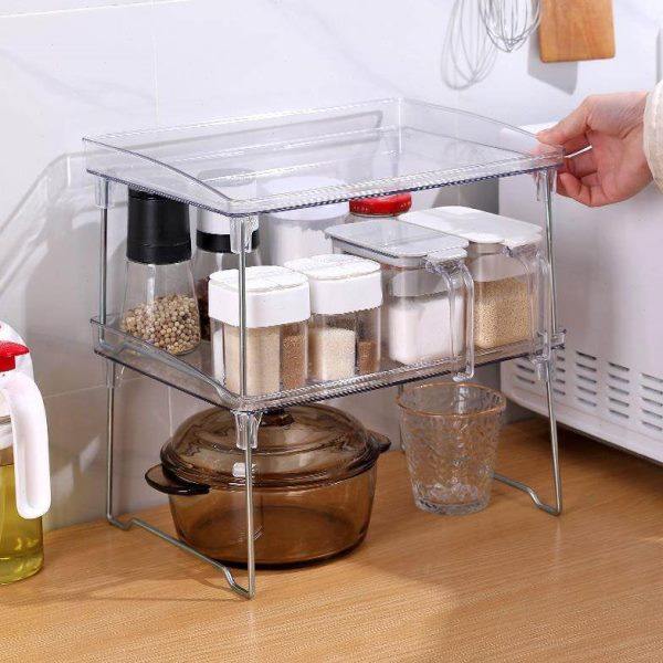 折叠杯架杯子收纳置物架茶具收纳架橱柜桌面取杯架水杯茶杯托盘,收纳整理,阳台置物架,淘宝优惠券,粉丝福利购,淘宝优惠卷