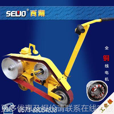 杭TZA砂州 铸钢机麻手推式带机-34架焊缝钢板点除锈打磨