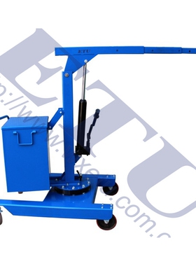 ETU易梯优,TMC550-R手动可旋转平衡重式单臂吊,吊臂可旋转式吊机