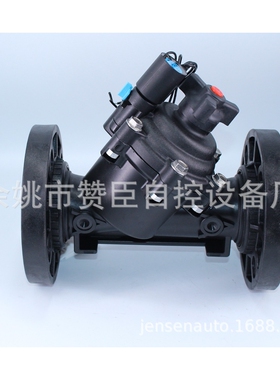 新款2寸带法兰连接农业园林灌溉电磁阀AC24V DC24V脉冲9-20V