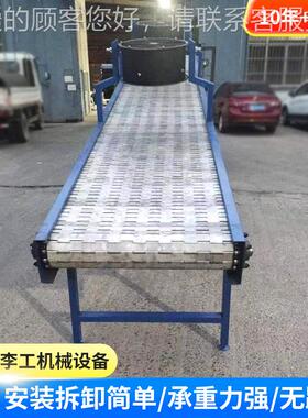 不锈钢流板厂输送CHD机耐高温食品水线传送带家传送设备链板链输