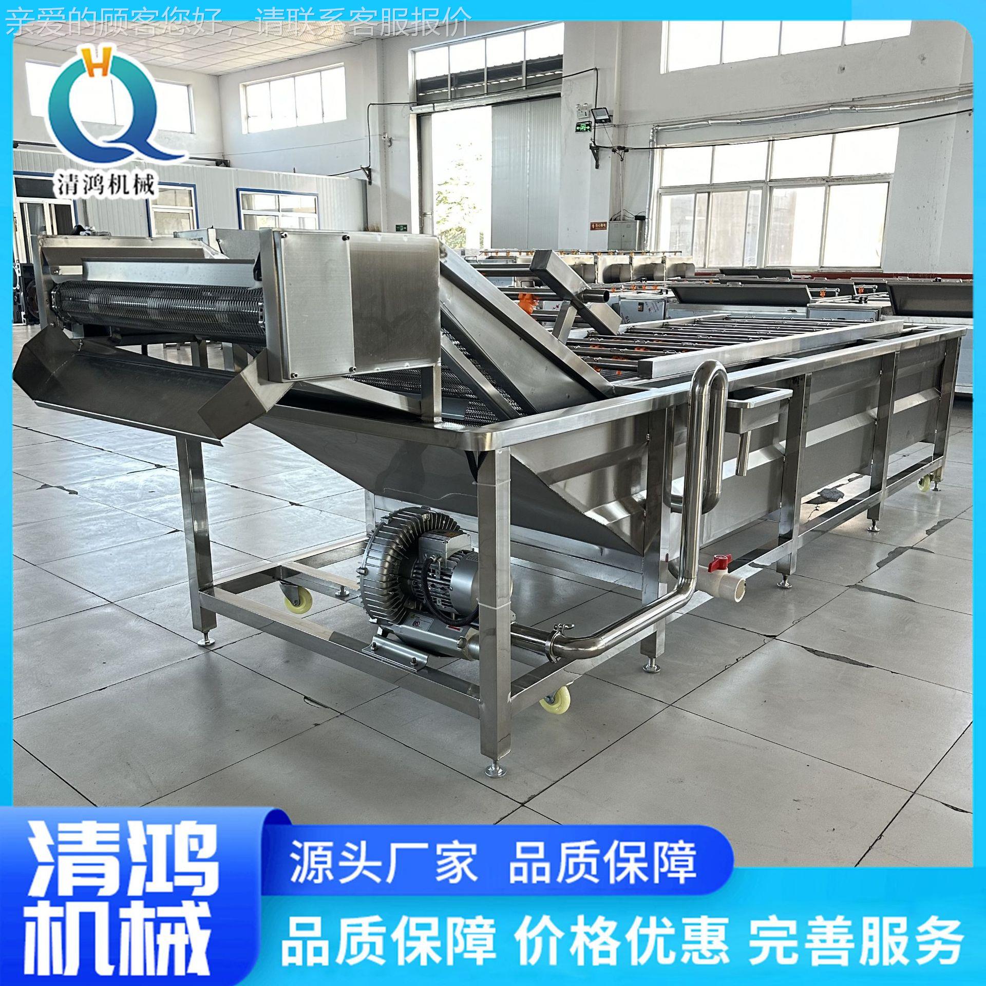 4米杨梅果XQF洗机 食品级草莓去洗泥清洗设备清 速冻水清加工成套