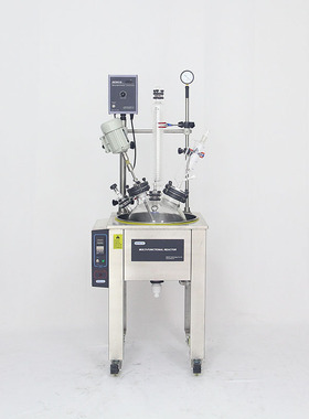 供应 单层玻璃实验室反应釜 FH5006实验室化工防爆玻璃反应釜