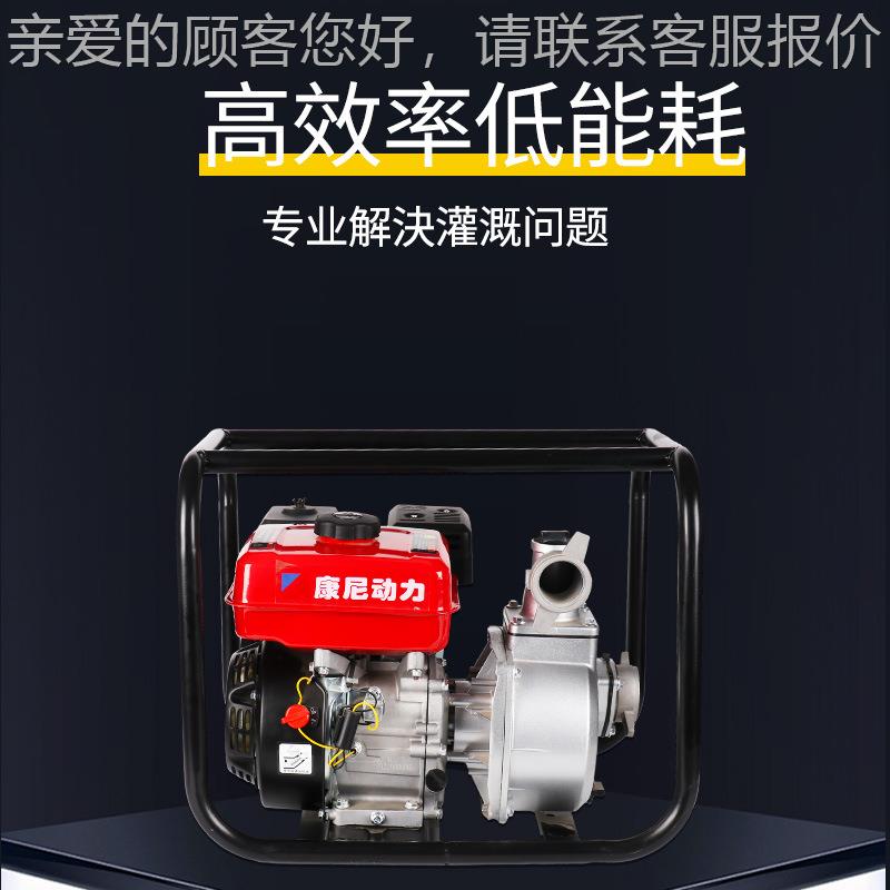 家2寸3GKC寸汽油机厂塘抽水灌泵 户外菜地园林鱼排汽油机水泵