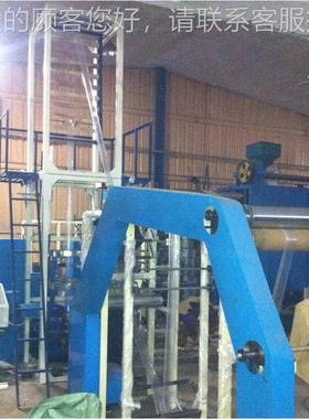 五金绿色印刷塑料袋制袋产机 平口袋制袋机pe链袋拉快袋GFQ递生设