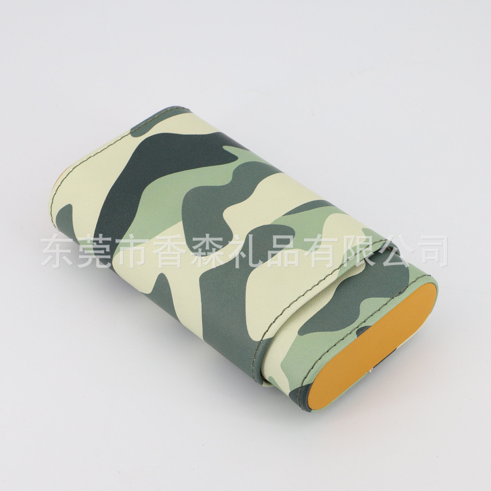 雪茄套 旅行便携式三支装 保湿雪茄套 专业保湿皮套 精美礼盒