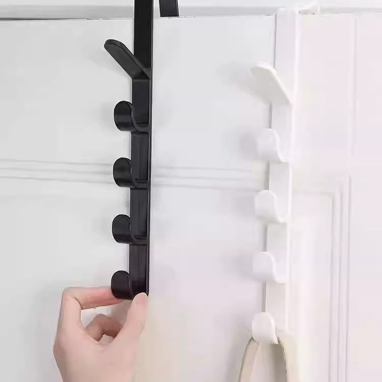 3个门后长排挂钩包包挂架宿舍收纳挂衣架壁挂置物架帽子收纳神器