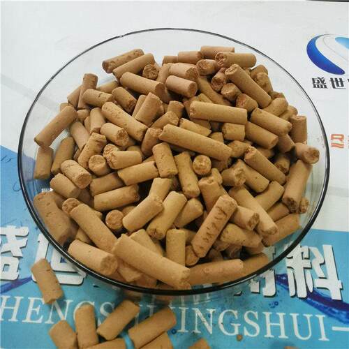 废气脱硫吸附吸用氧化铁硫剂 容脱沼气脱硫氧化铁脱附剂耐硫受性