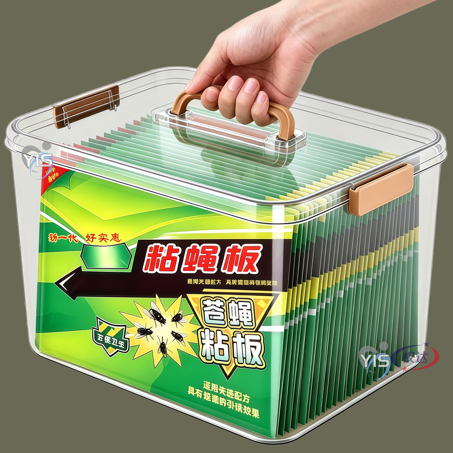 粘补诱蝇强力捕捉苍蝇自带诱饵