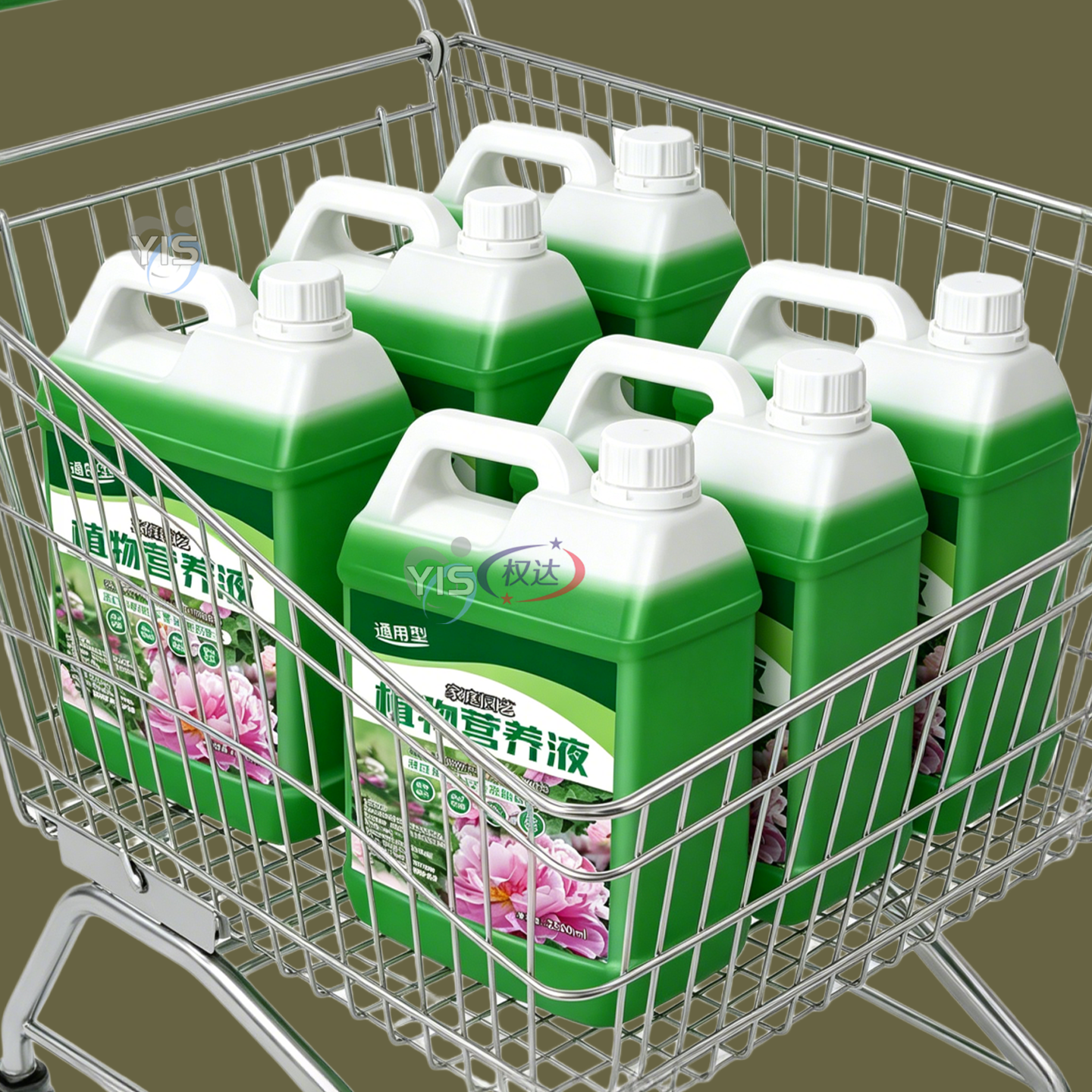植物通用营养液土培水培发财树绿萝富贵竹盆栽室内外开花促绿肥料