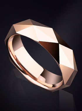 男士戒指银个性钨金戒子潮男款学生霸气I简约饰品女单身食指环尾