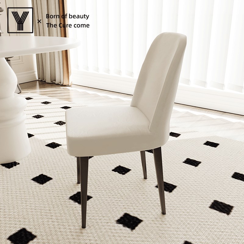 【语家出品】极h简主义现代风格弹力全包弧形家用轻奢餐桌椅子套
