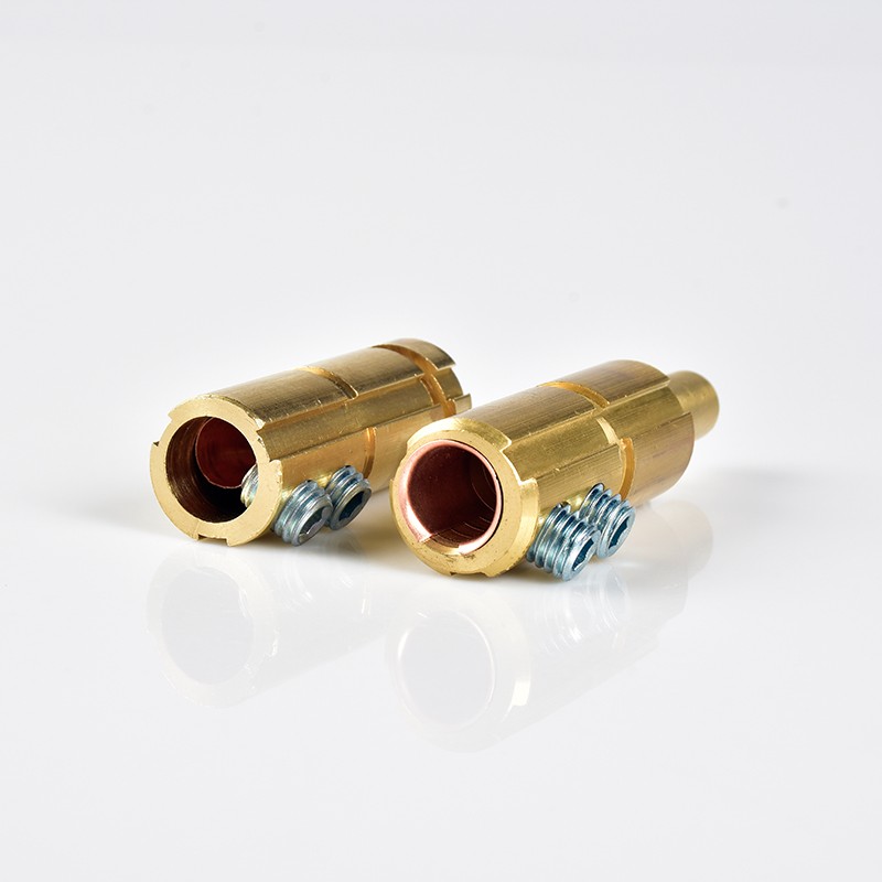 电焊机焊把线日式快速接头500A大电流H连接器电缆线接线端子快插