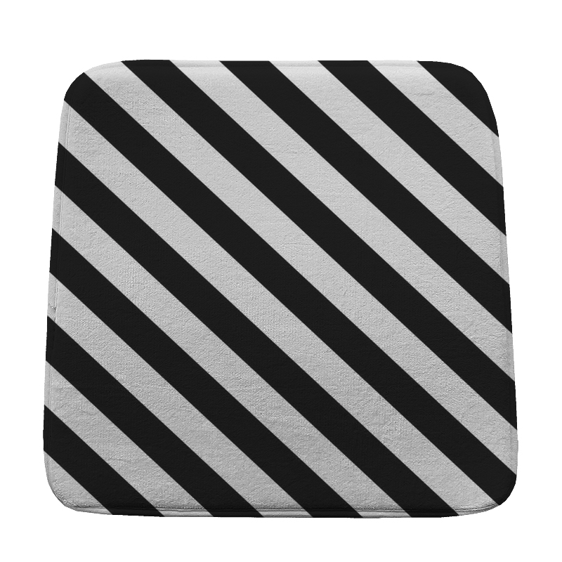 北欧梯形坐垫 办公室家用餐椅垫实E木椅子凳子座垫汽车坐垫可定制