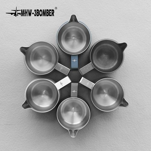 MHW-3BOMBER轰炸机涡轮打奶缸 不锈钢鹰J嘴意式拉花杯打奶泡450ml