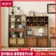 新中式 博古架实木多宝阁置物架客厅玄关柜展示架收纳餐边柜民宿