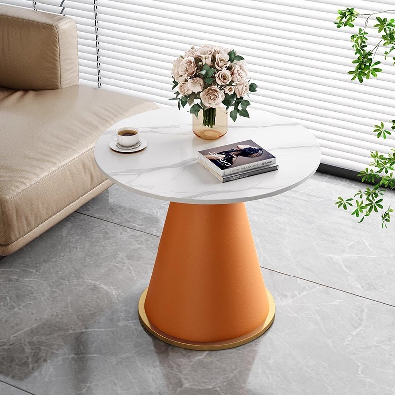 轻奢洽谈小e茶几美容院售楼处会客接待家用客厅边几休息区小圆桌