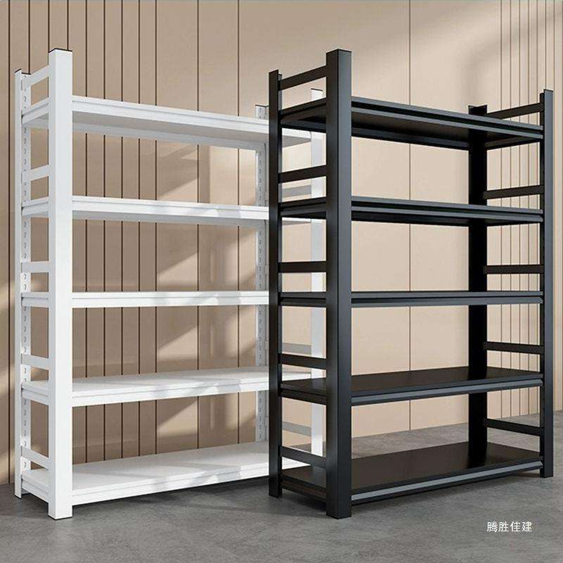 多层通体立柱货架家用储物架仓储货架地下室落地置物架阳台收纳架