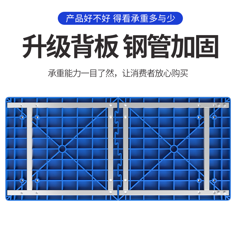手推车平板车折叠拼接加长加大板车厂房搬运车六轮拉货小推车拖车