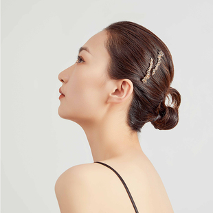 shine萱子饰品网红水钻星星发夹女少女心森系侧边夹甜美刘海夹子