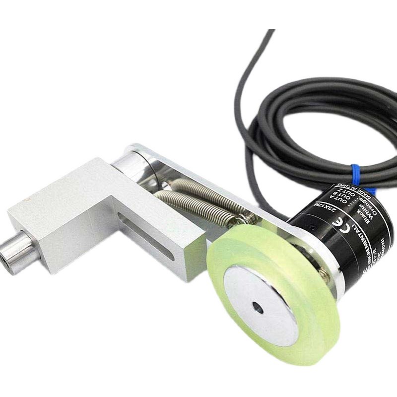 可配E6B2 TRD OVW2s E40S6编码器系列安装L型配套支架 同步计米轮