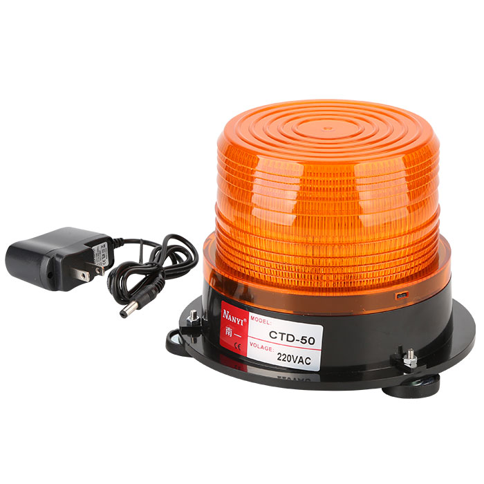 便携式吸铁充电式警报灯CTD50爆闪警示灯LED报警器信号路障灯
