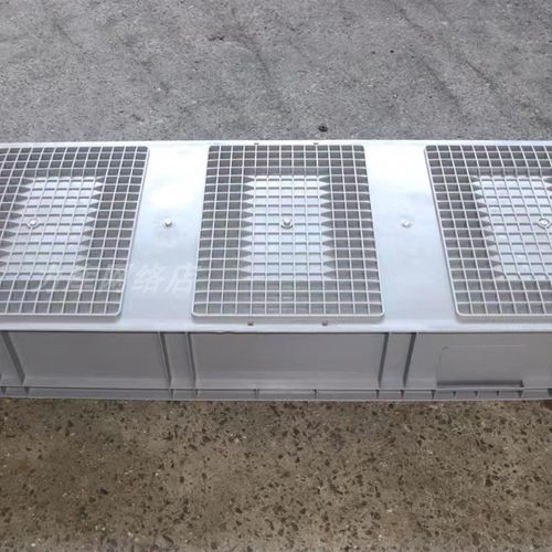 灰色物流箱子周转箱养鱼养龟盒大号塑料胶箱胶框中W转41016