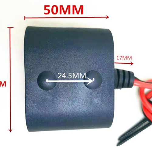大功率汽车d载点烟器插座母座一拖二一分二电源分线器热垫加粗延