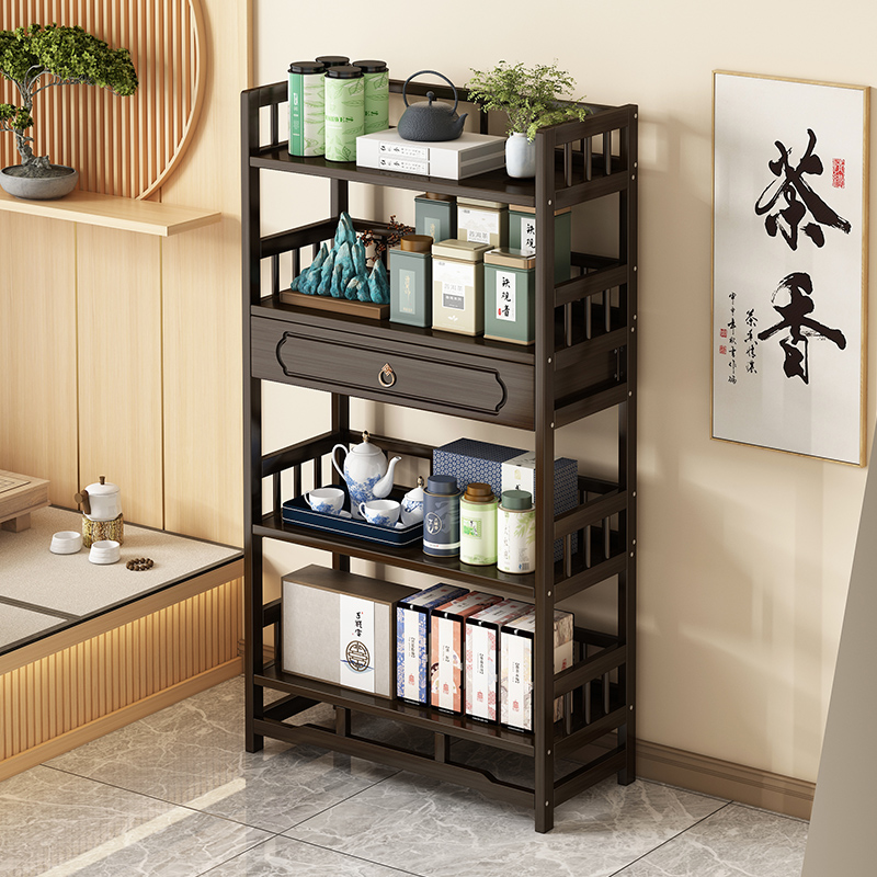 茶水柜家用办公室茶柜置物架茶叶E柜茶台桌边柜茶具厨房储物柜