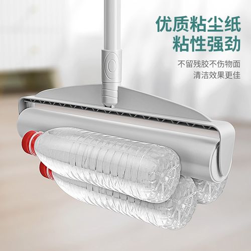 粘毛器滚筒30cm替换芯可撕式粘纸滚撕纸滚刷沾毛S卷纸除尘器粘尘